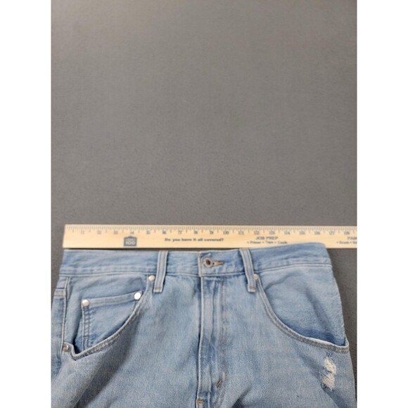 Levis SilverTab 94 Baggy Jeans Womens 30x31 Light Wash Distressed Denim loose - Picture 7 of 16